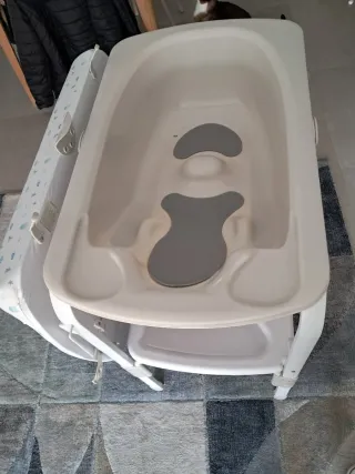 Bañera cambiador bebé