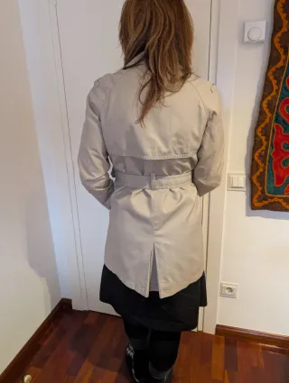 Gabardina Kookaï Beige
