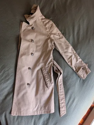 Gabardina Kookaï Beige