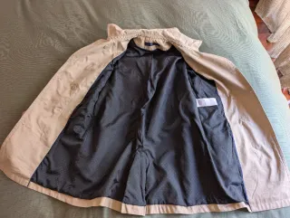 Gabardina Kookaï Beige