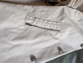 Gabardina Kookaï Beige