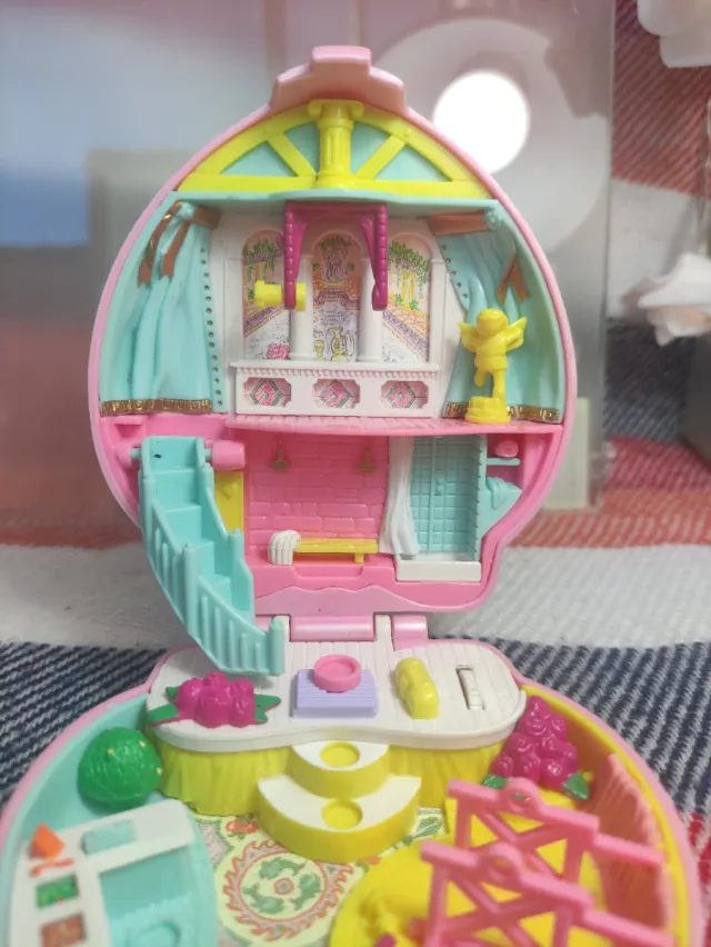 Maletín Polly Pocket Corazón Azul Verde