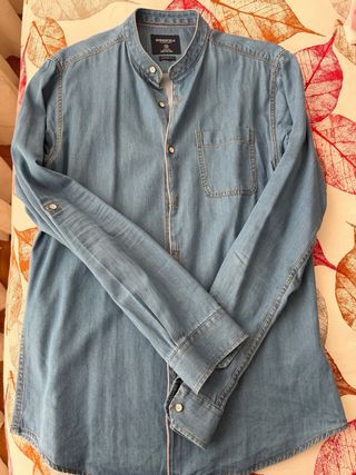 Camisa vaquera Springfield Talla M