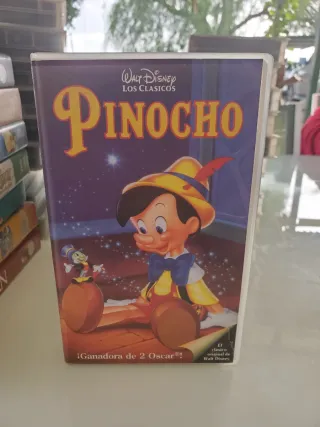 Pinocho VHS Disney Los Clásicos