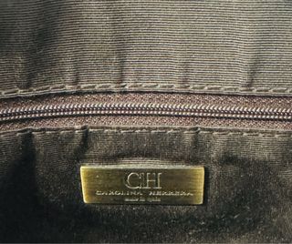 Bolso Carolina Herrera CH BeigeMarrón clasico Tote