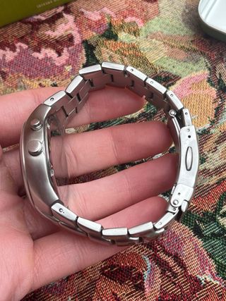 Fossil Big Tic JR-8222 Flames Blue Dial