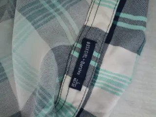 Camisa a cuadros sin mangas