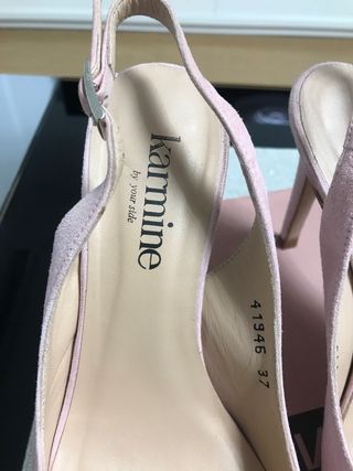 Zapatos de tacón Karmel rosa talla 37
