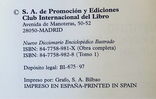 Nuevo diccionario enciclopédico illustrado