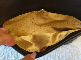 Bolso hombre polipiel marrón