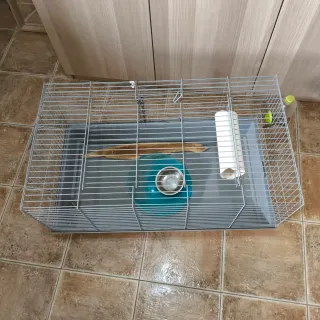 Jaula para mascotas (chinchilla, hurón, conejo)..