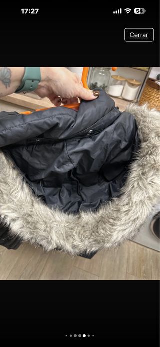 Chaquetón Tommy Hilfiger Negro