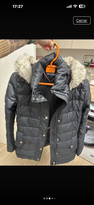 Chaquetón Tommy Hilfiger Negro