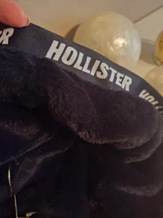 CHAQUETA HOLLISTER PELUCHE CAPUCHA