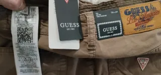 Pantalón Guess Slim New Combat Marrón