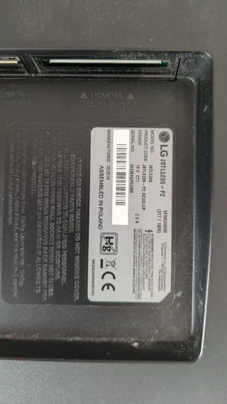 LG 28TL520S-PZ - Monitor Smart TV de 28 pulgadas