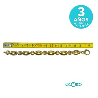 Pulsera Oro Amarillo 18K Eslabones