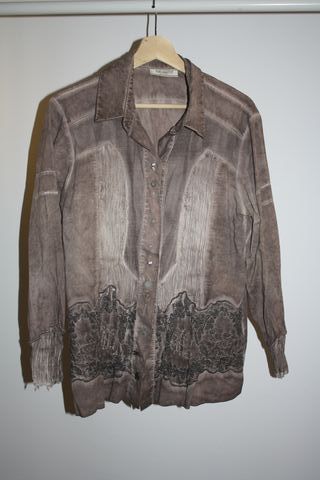 Camisa Elisa Cavaletti Marrón