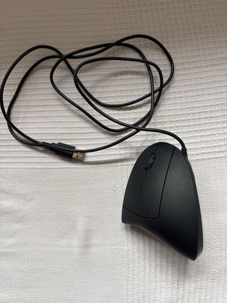 Ratón Vertical Trust Negro USB