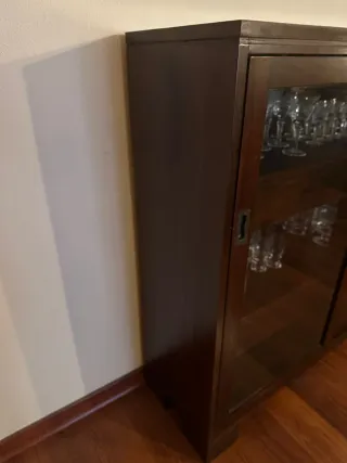 Vitrina madera maciza