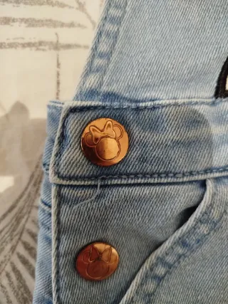 Vestido Peto Minnie Mouse Niña