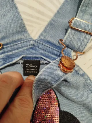 Vestido Peto Minnie Mouse Niña