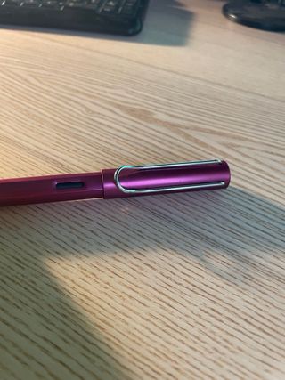 Pluma estilográfica rosa