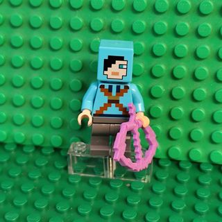 Minifigure LEGO Minecraft con Arco