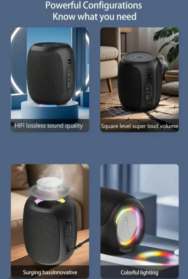 Altavoz Portátil Zealot S53 Bluetooth