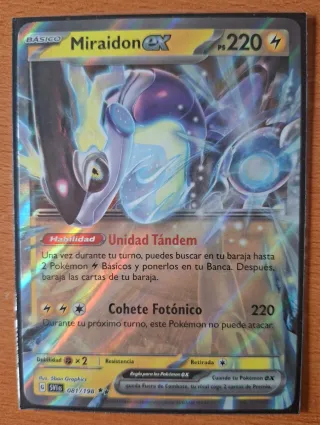 Carta Pokémon Miraidon ex