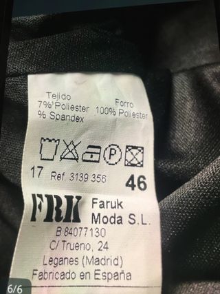 Falda corta con vuelo talla 46