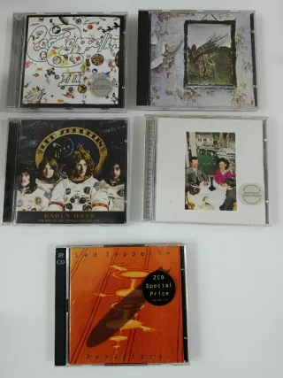 5 Led Zeppelin CD Cds ELIGE