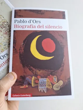 Lote 2 libros de Pablo d'Ors