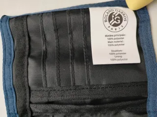 Cartera Roland Garros Azul y Multicolor