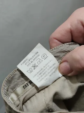 Pantalón TAYRON'S Talla 44 Café