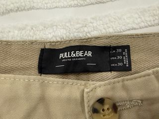 Pantalón cargo beige