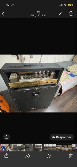 Marshall JCM2000 TSL100 Cabezal y Pantalla