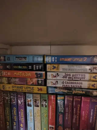 Lote Películas VHS Infantiles Variadas