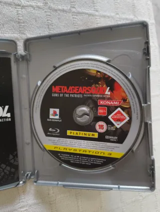 Metal Gear Solid 4 PS3 Platinum