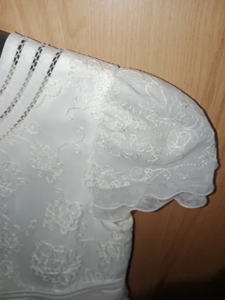 Vestido blanco comunión niña