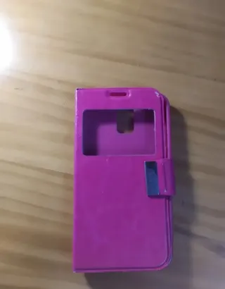 Funda S5 Rosa con Ventana