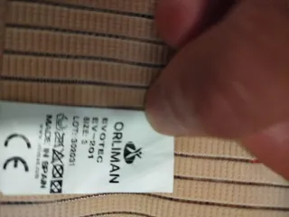 Faja SacroLumbar Semirrigida, Talla 3