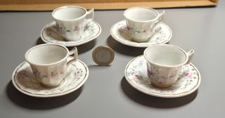 Antigua miniatura juego de café