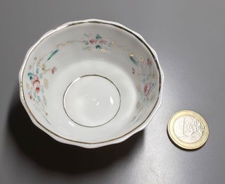 Antigua miniatura juego de café