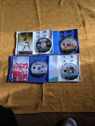 Juegos SingStar PlayStation 2 (4 Títulos)