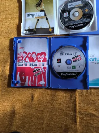 Juegos SingStar PlayStation 2 (4 Títulos)