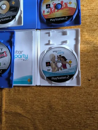 Juegos SingStar PlayStation 2 (4 Títulos)