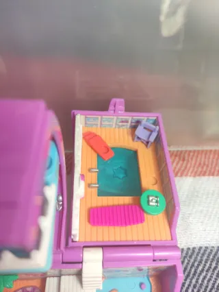 Maletín Polly Pocket Morado Fucsia