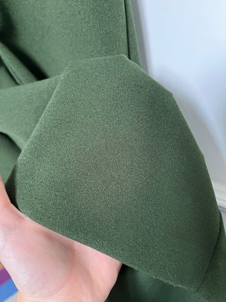 Vestido largo verde graduación