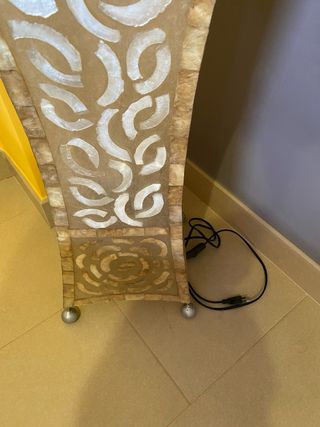 Lámpara de pie decorativa